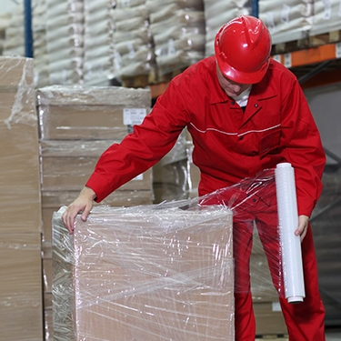 Biodegradable stretch film for pallets